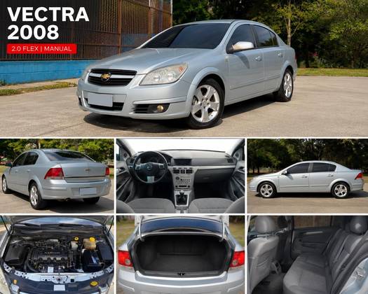 CHEVROLET VECTRA 2.0 MPFI ELEGANCE 8V FLEX 4P MANUAL CHEVROLET VECTRA 2.0 MPFI ELEGANCE 8V FLEX 4P MANUAL